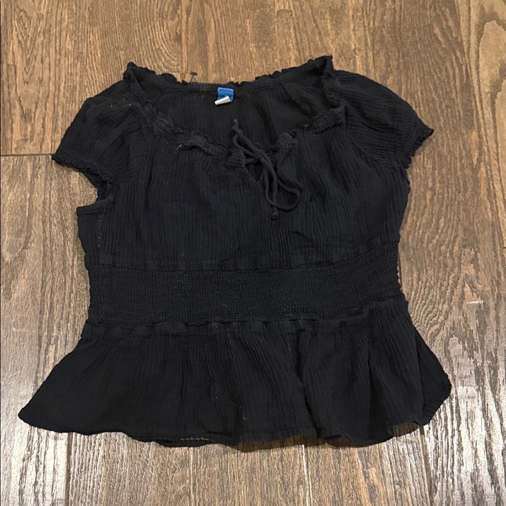 Old Navy Elegant Black Blouse